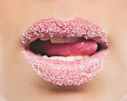 New Me's SugarLips (watermelon lip scrub)