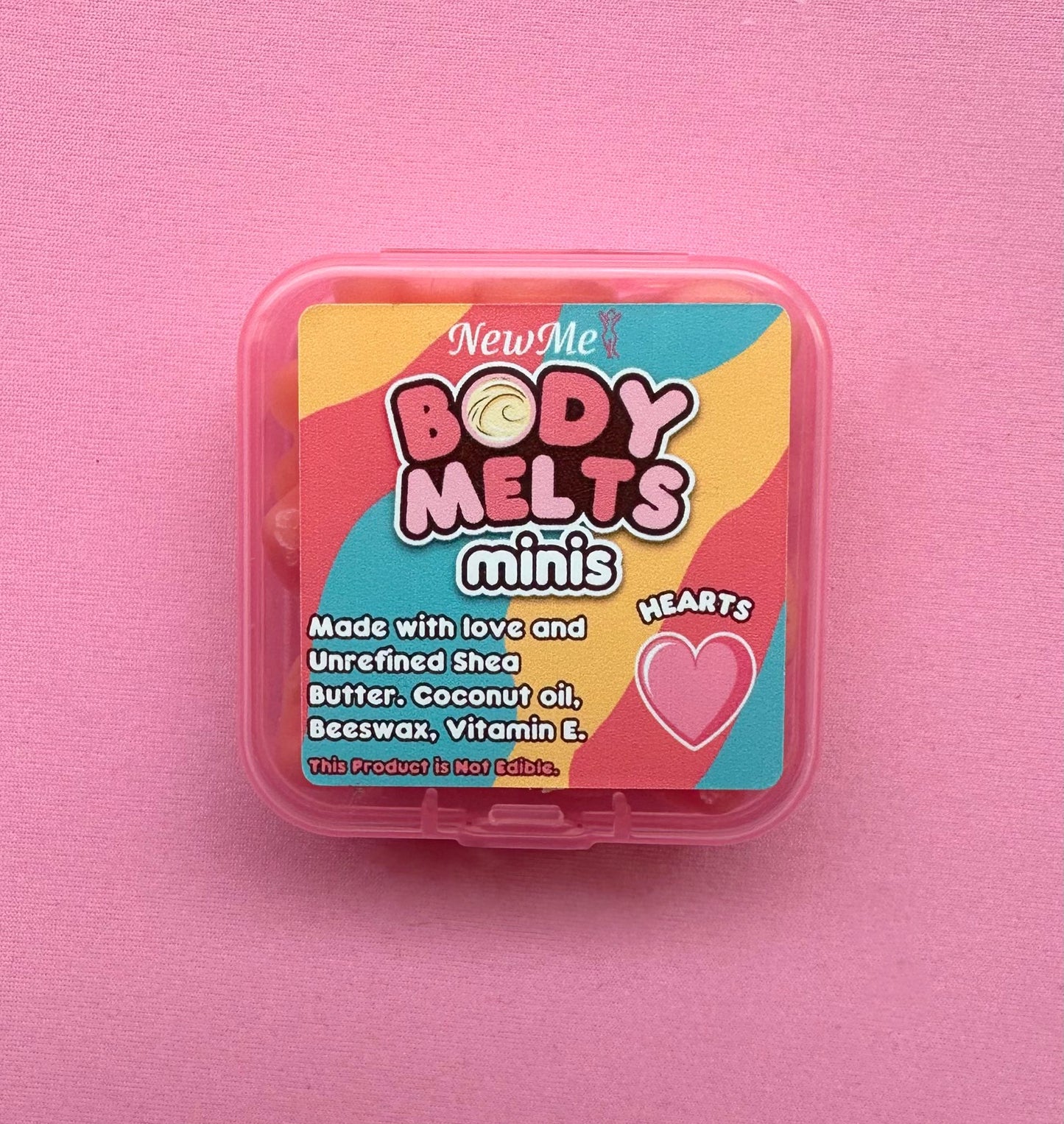 Small Watermelon Hearts (Body Melts)