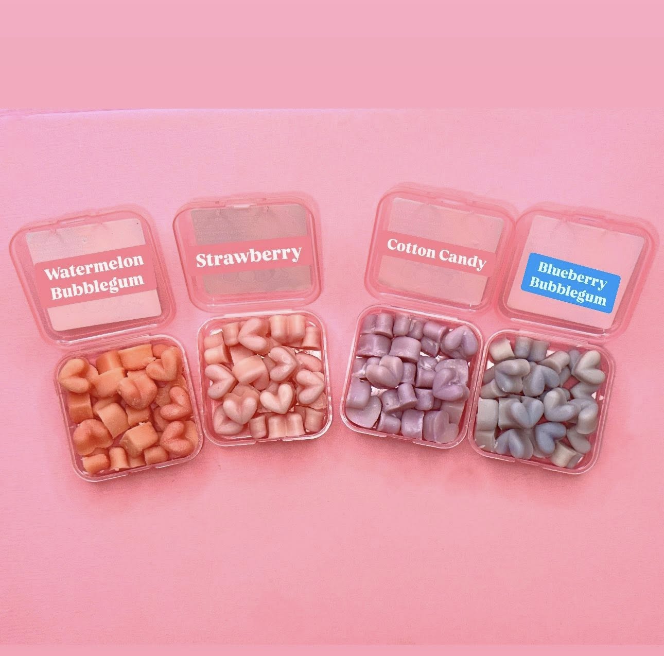 Small Cotton Candy Hearts Body Melts
