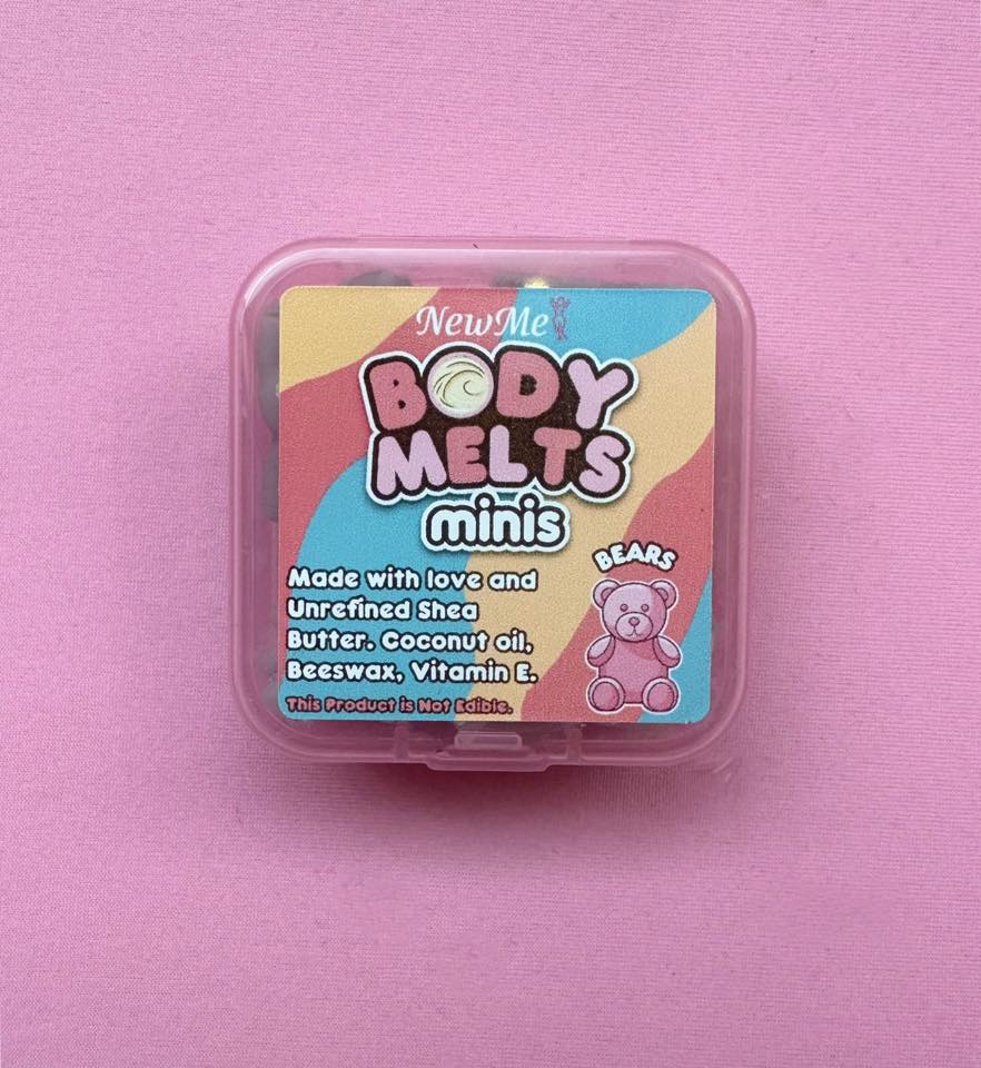 Small Blueberry Bubblegum Bears (Body Melts)
