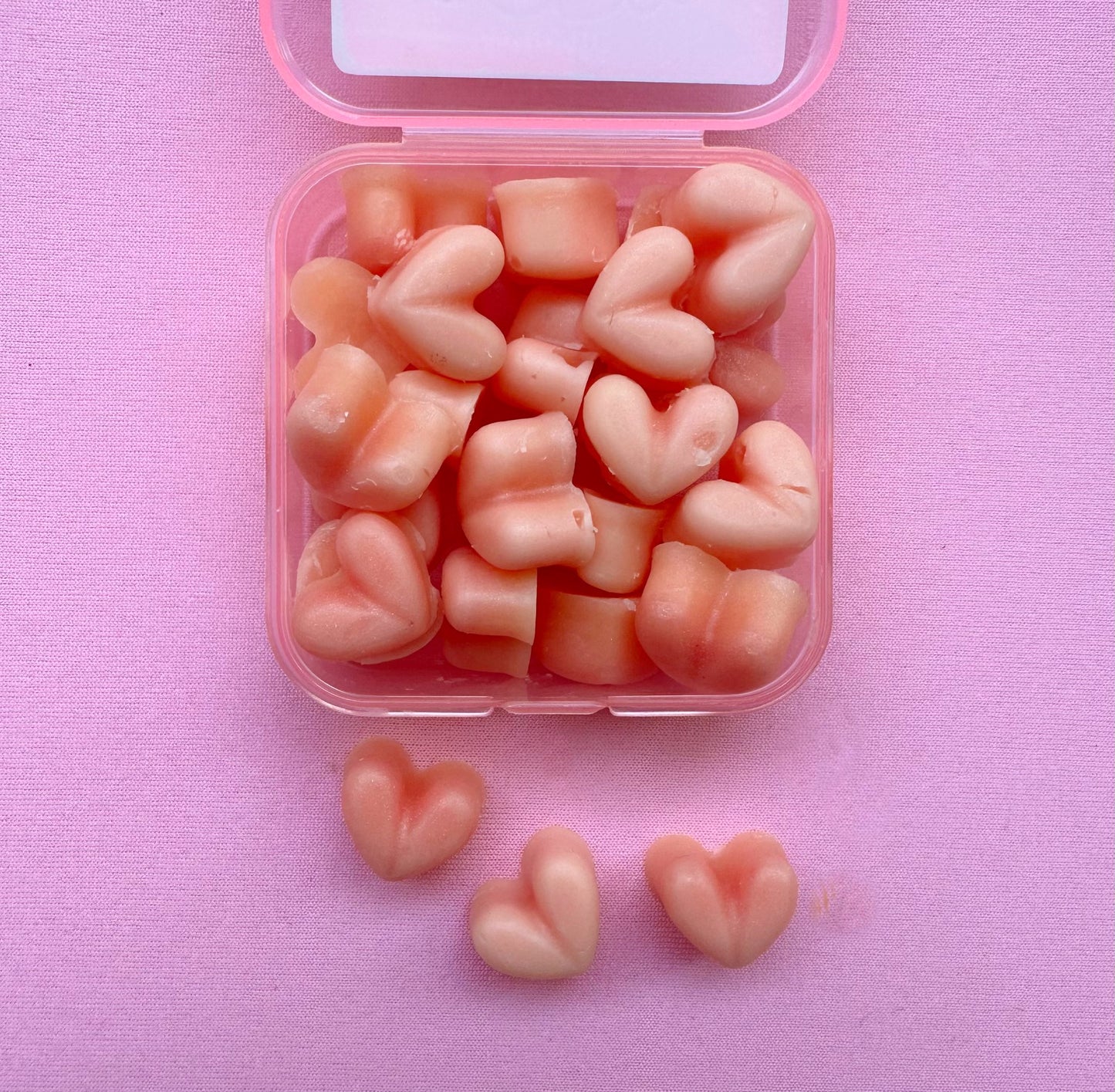 Small Watermelon Hearts (Body Melts)