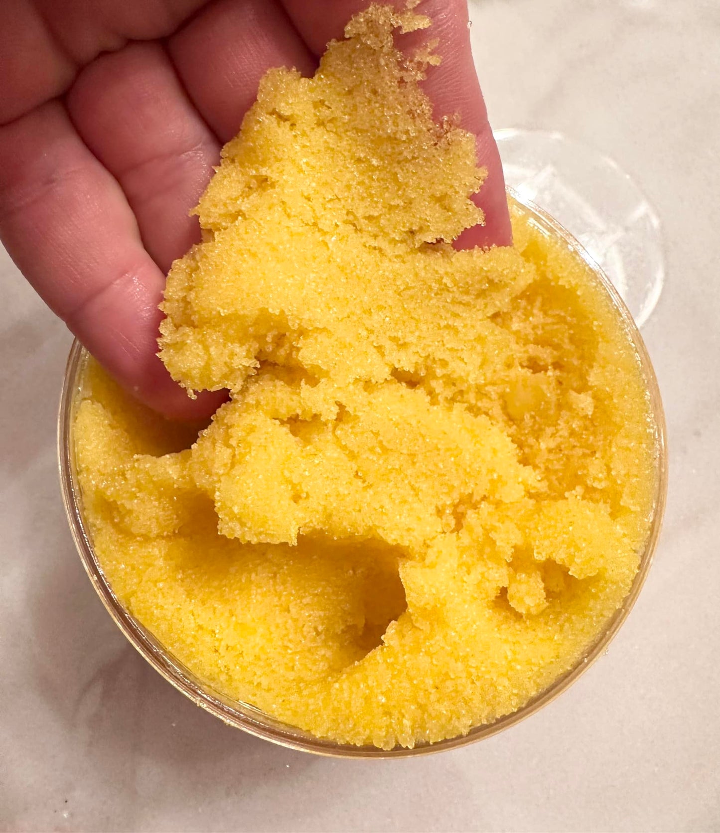 Turmeric Scrub 8 oz. (Mini wooden spoon included)