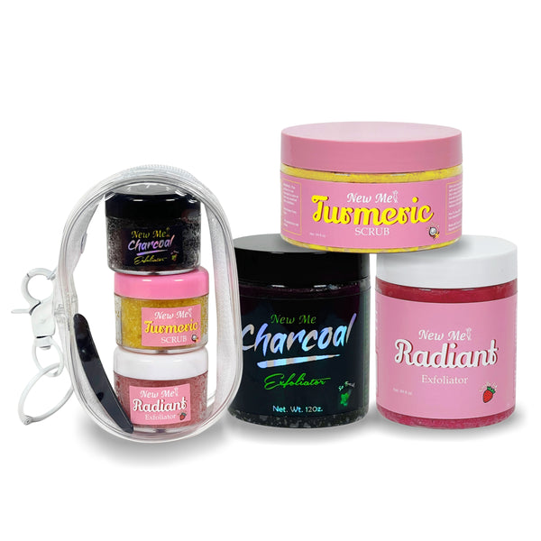 Scrub Exfoliator Bundle (FREE Travel Size)