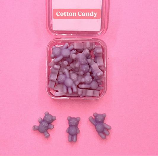 Small Cotton Candy Bears Body Melts
