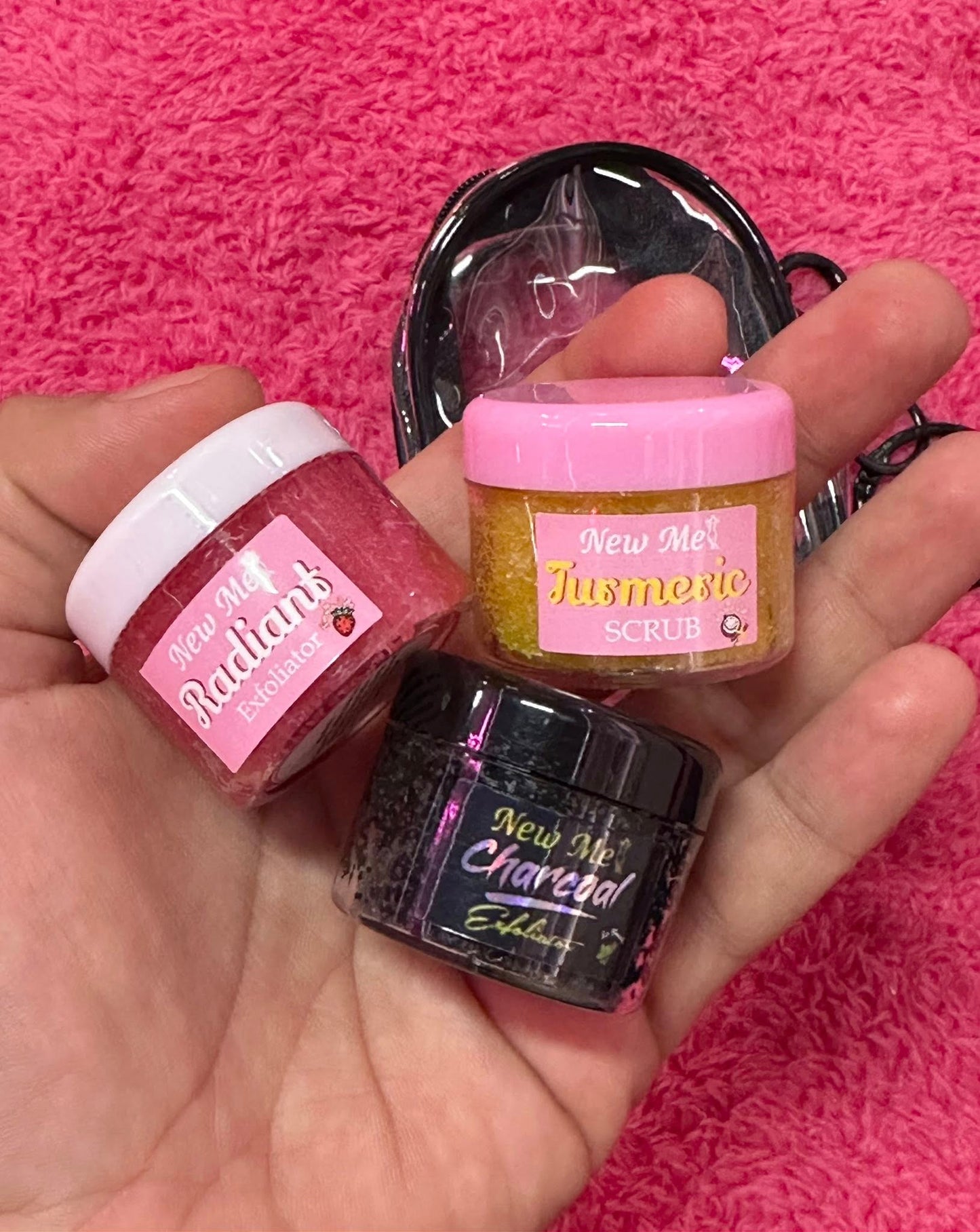 Travel Size Mini Scrub Trio